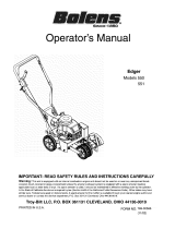 Bolens 25A-550A163 Owner's manual
