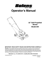 Bolens 264 Owner's manual