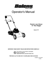 Bolens 707 Owner's manual