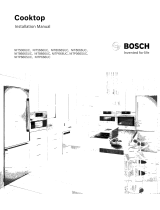 Bosch NIT8666UC Installation guide