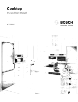 Bosch NIT5066UC Owner's manual