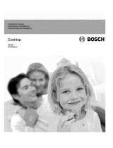 Bosch NIT8053UC/01 Installation guide