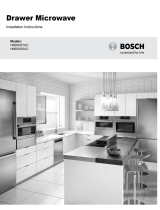 Bosch HMD8053UC/01 Installation guide