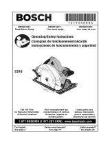 Bosch CS10 Owner's manual