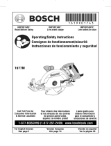 Bosch 1677M Owner's manual