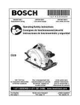 Bosch CS20 Owner's manual