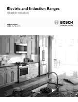 Bosch HEIP054U/01 Installation guide