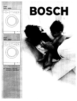 Bosch WFL2090UC/01 Owner's manual