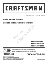 Craftsman CMXGGAS030731 Owner's manual