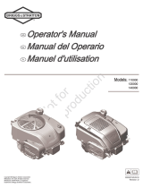 Briggs & Stratton 121Q02-0064-F1 Owner's manual