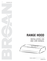 Broan-NuTone BCSD136WW Owner's manual