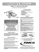 Fimco LG-1500-303 Owner's manual