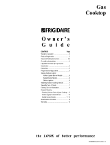 Frigidaire FGC36S5AWA Owner's manual