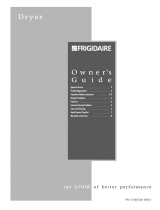 Frigidaire GLEQ332AS0 Owner's manual