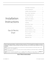 Frigidaire FEQ1442ES0 Installation guide