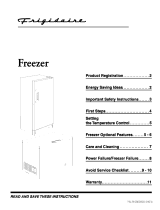 Frigidaire FFU14FC4CW0 Owner's manual