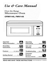 Frigidaire FMV145KB2 Owner's manual
