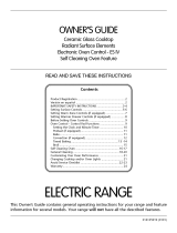 Frigidaire FEF389CFBH Owner's manual