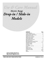 Frigidaire GLES388CSB Owner's manual