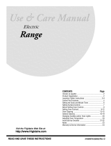 Frigidaire FEF450WFWA Owner's manual