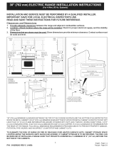 Crosley CGLEF379DCN Installation guide