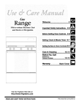 Frigidaire FPF303CWA Owner's manual