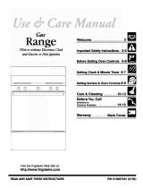 Frigidaire FGF303BWA Owner's manual
