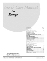 Frigidaire PLCF489CCA Owner's manual