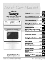 Frigidaire GLEF396AQD Owner's manual