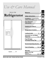 Frigidaire FRS23F4DW2 Owner's manual