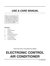 Frigidaire FAC104P1AA Owner's manual