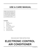 Frigidaire FAA063P7A12 Owner's manual