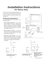 Frigidaire FAS155P1A2 Installation guide