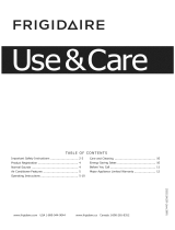 Frigidaire CRA144HT212 Owner's manual