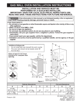 Frigidaire FFGW2415QWC Installation guide