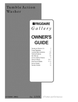 Frigidaire FWT449GFS1 Owner's manual