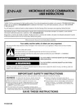 Jenn-Air JMV9186WW0 User manual