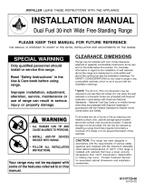 Jenn-Air JDR8880RDW Installation guide