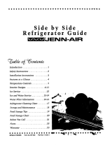Jenn-Air JCD2389GTB Owner's manual