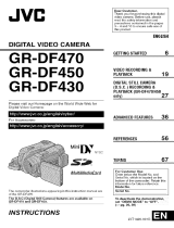 JVC GR-DF450US Owner's manual
