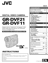 JVC GR-DVF21 Owner's manual