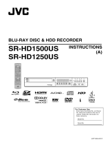 JVC SR-HD1250US Owner's manual