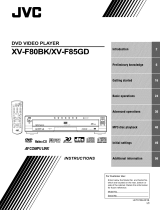 JVC XV-F85GD Owner's manual