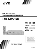 JVC DR-MV7SUS Owner's manual