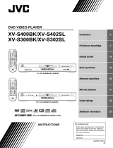 JVC XV-S400BK Owner's manual