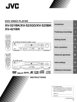 JVC XV-525BK Owner's manual