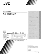 JVC XV-M555BK Owner's manual