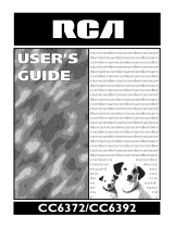 RCA CC6372 Owner's manual