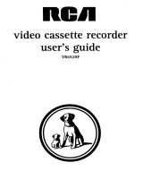 RCA VR692HF User manual