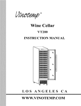 Vinotemp VT200 Owner's manual